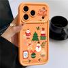 Cartoon Christmas Pattern Case For iPhone 17 16e 16 15 14 Pro Max 13 17 Pro Max 17 Pro 17 Shockproof Soft TPU Silicone Phone Cover Funda