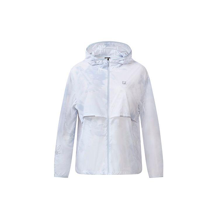 

FILA Athletics Loose Fit Hooded Woven Long Sleeve Jacket Women Jacket A11W232701F-ZA L