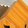 Katzenkratzhäuser, abnehmbarer Katzenhausboden aus Holz, rutschfest, langlebig und komfortabel, einfach zu installieren, Haustiervilla im Freien