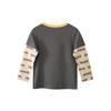 2026 Spring Korean Style Boys' Long Sleeve T-Shirt - 27Kids
