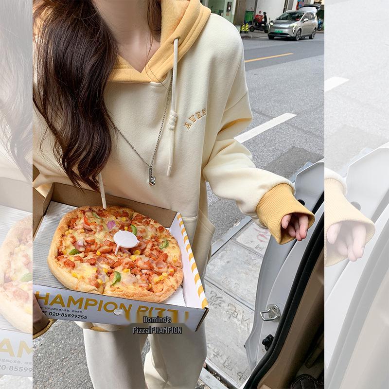 

Women s Retro Color Block Hoodie - Versatile, Casual Spring/Autumn Jacket with Long Sleeves. M (recommend up to 50 kg)