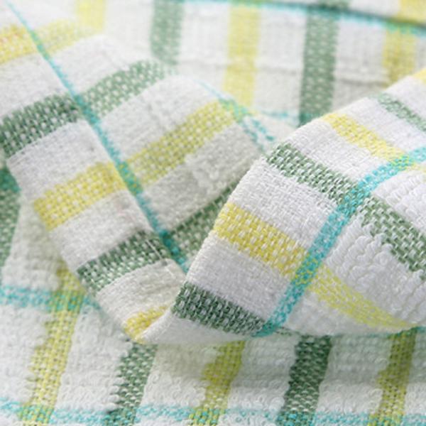 Buy Cotton Yarn Lintfree Plaid Kitchen Rag Nonstick Oil Absorbing Tea
