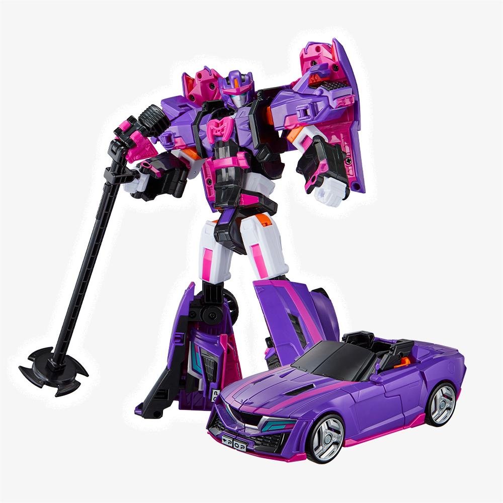 [young toys] Tobot Pop Color Change Transforming Big Convertible Sports Car Robot
