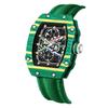 Watch Ultra-thin wine barrel-shaped nylon belt trendy men's watch quartz watch men's watch