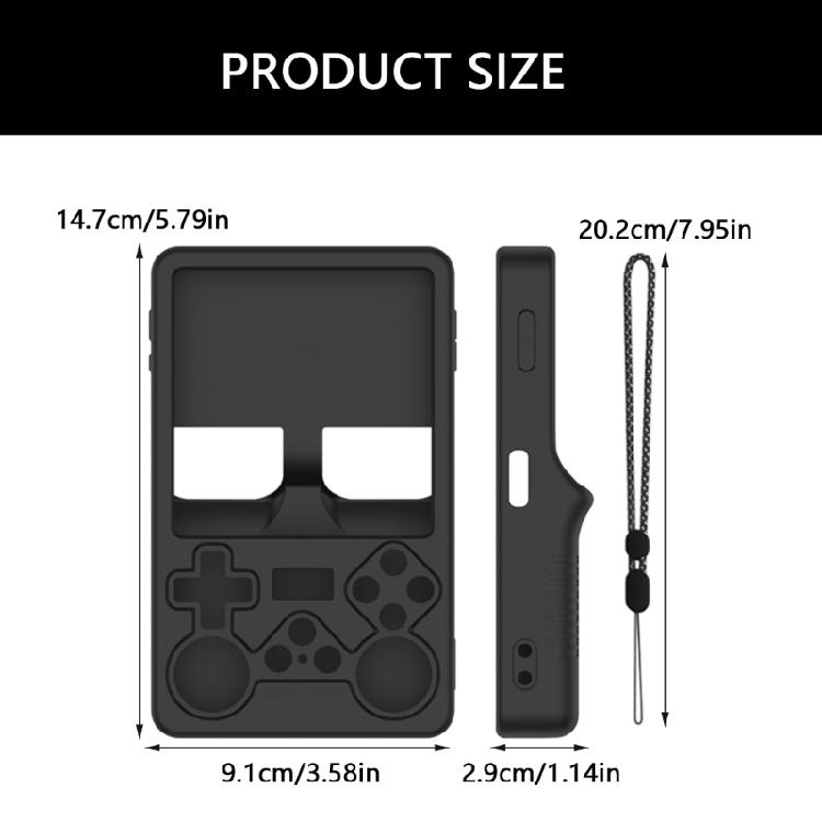 Flexible Cover Silicone Case Protector Sleeve Handheld Gamepad Cover Protective Housing for R36S PLUS Gaming Accessories