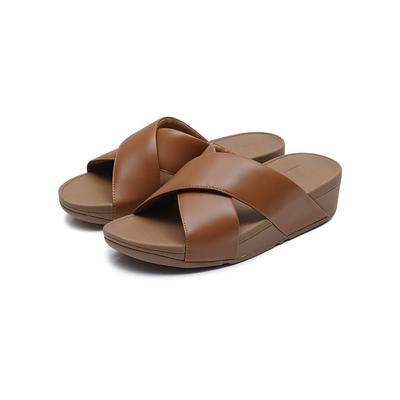 LULU CROSS SLIDE LIGHT TAN/K04-592/LIGHT TAN