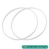 For Citizen Blue Angel AT8020 J8087 E610 AT8020-03L/54L Series Back Cover Bottom Caver Waterproof Ring White Sealing Rubber Ring