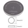 LIR2025 Rechargeable Battery 3.6V Remote Car Shell Cover Button Battery Fit for Alarms Dynamic Tokens Medical Equipment
