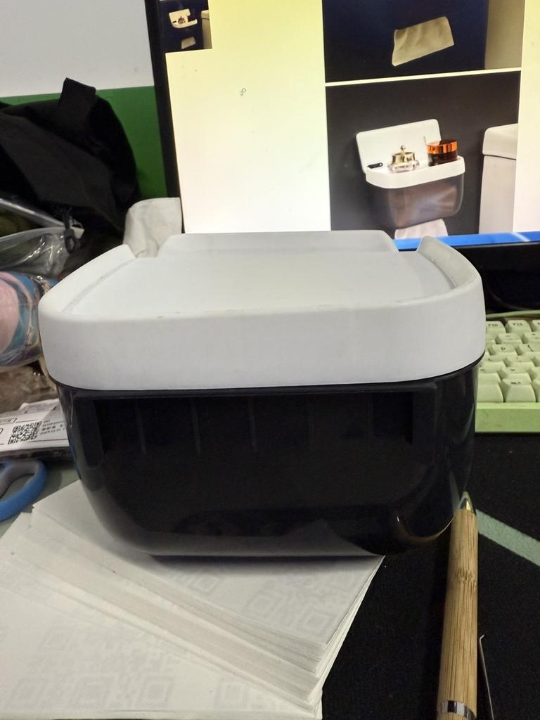 Nicht gelochte Taschentuchbox, Toilettenpapierbox Aufbewahrungsregal im Badezimmer