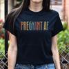 Pregnant Af Unisex T-Shirt Pregnancy Announcement Tee Black Dark Heather White
