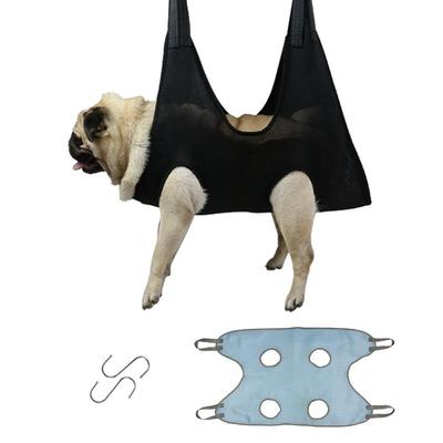 New Pet Grooming Hammock for Nail Trimming – Cat & Dog Hanging Grooming Bag