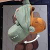 Capybara Stuffed Animal 2-in-1 Reversible Plush Toy Crocodile Capybara Pillow Soft Cotton Capybara Toys