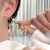 Sliver Moon Culminating Stars Earrings Gold Hanging Stars Ear Studs  Vacation