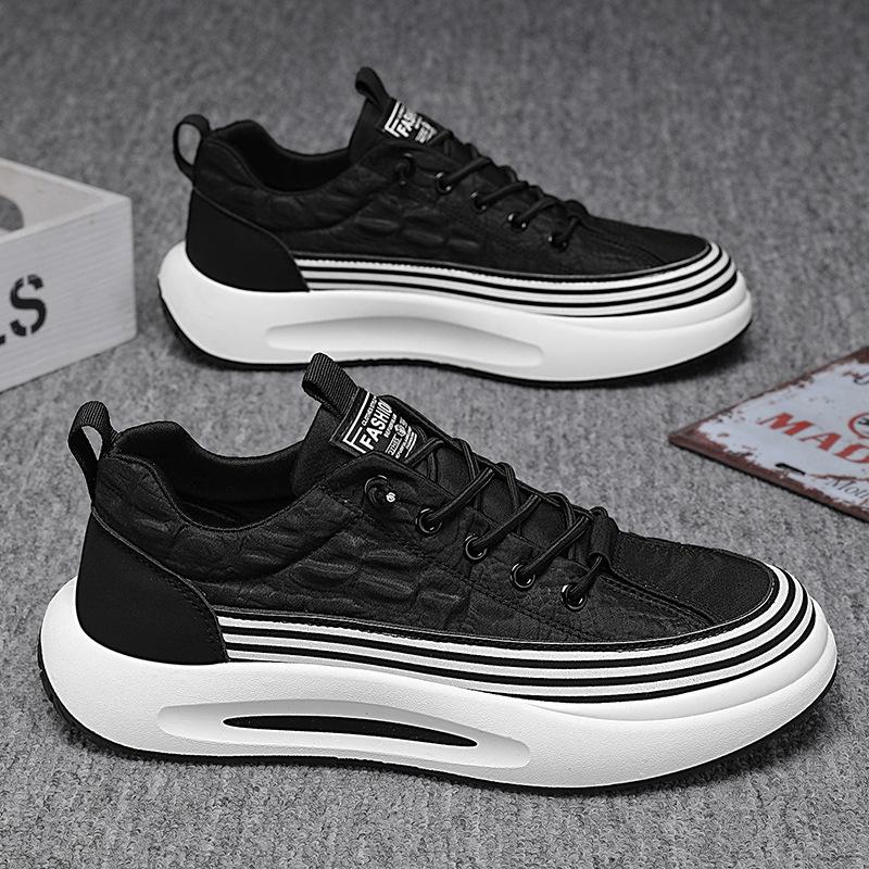 Men's Shoes for Men's New Style Breathable Canvas Shoes for Men's Trendy Versatile Ice Silk Cloth Sports Shoes Casual Board Shoes