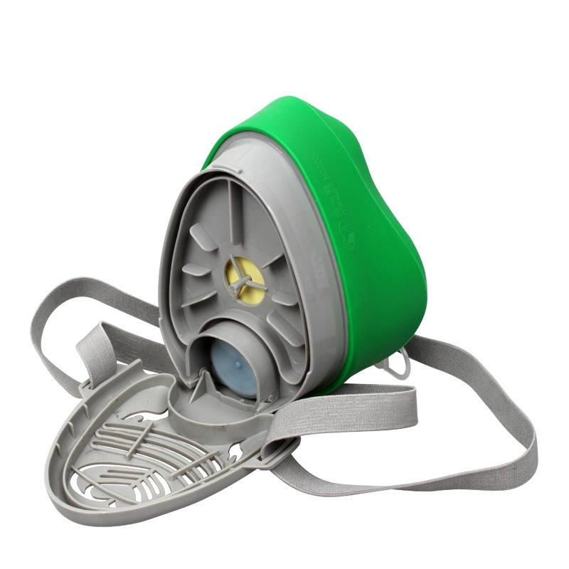 Bao Wei Kang 3800 Dust Mask with 4 Filters for Industrial, Cement, and Grinding Dust Protection