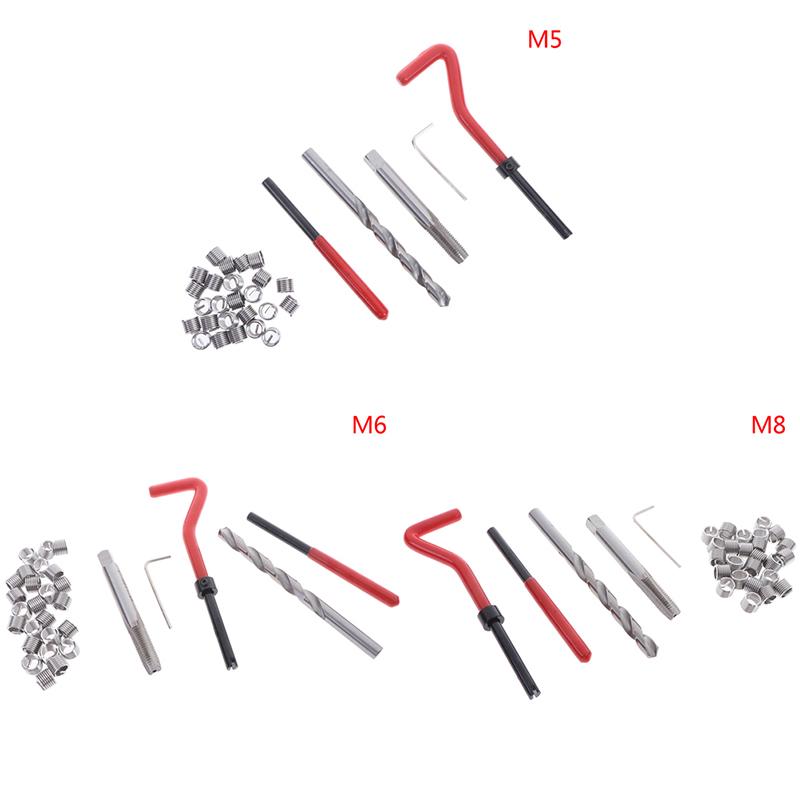 Metric Thread Repair Insert Kit M5 M6 M8 Helicoil Pro Coil Tools