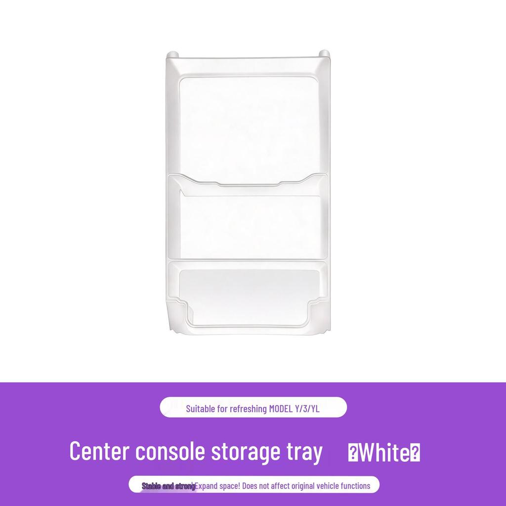 Refurbished Tesla Model 3/Y/YL Central Control Armrest Storage Box Accessories.