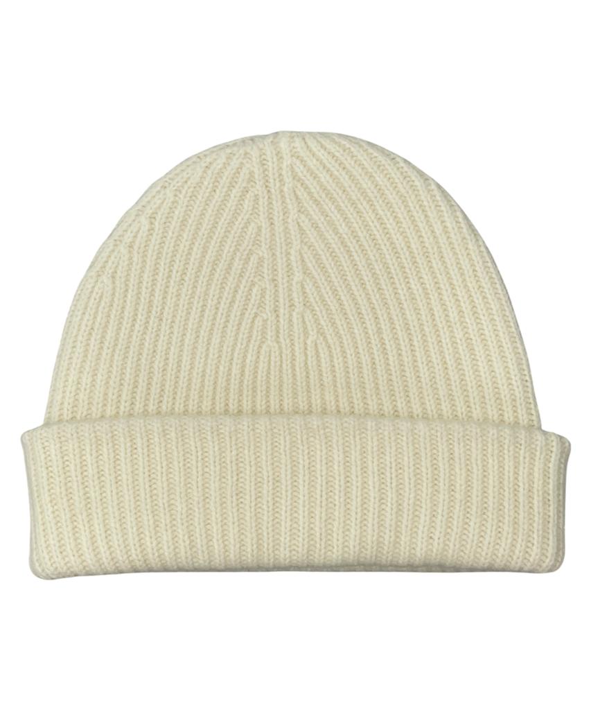 LOSTTOWNSUPPLY Oversized Knit Beanie Ivory