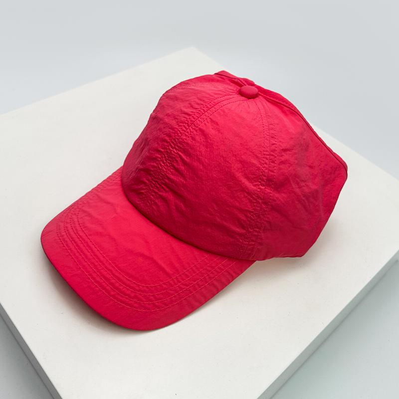 And Women Solid Color Half Open Top Fast Drying Baseball Caps Air Permeable Outdoor Use Sun Protection Sports Snapback Hats All-Match Minimalist