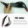 2PC Universal Anti-Collision Protector Rubber Auto Front&Rear Corner Bumper Guard Lip Anti-Scratch Strip Sticker Car