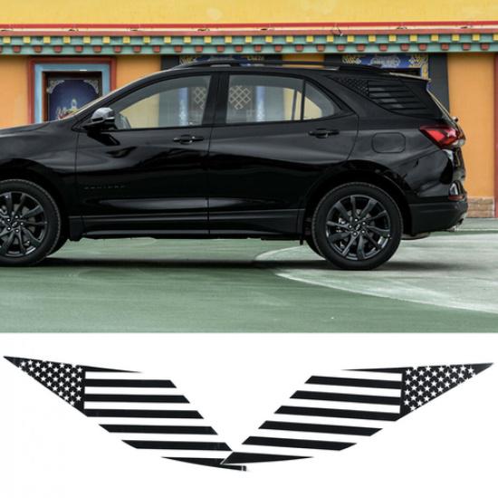 Rear Quarter Window Decals Sticker for Chevrolet Equinox 17 2018