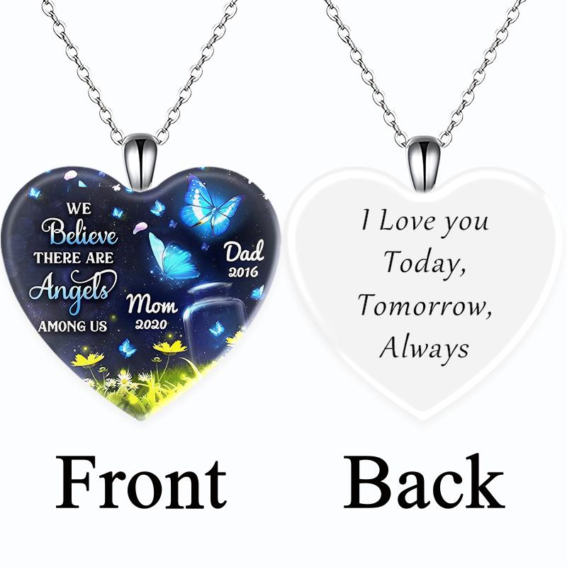 

Модные украшения Любовь Кристалл Кулон Ожерелье Мечта Бабочка Английский