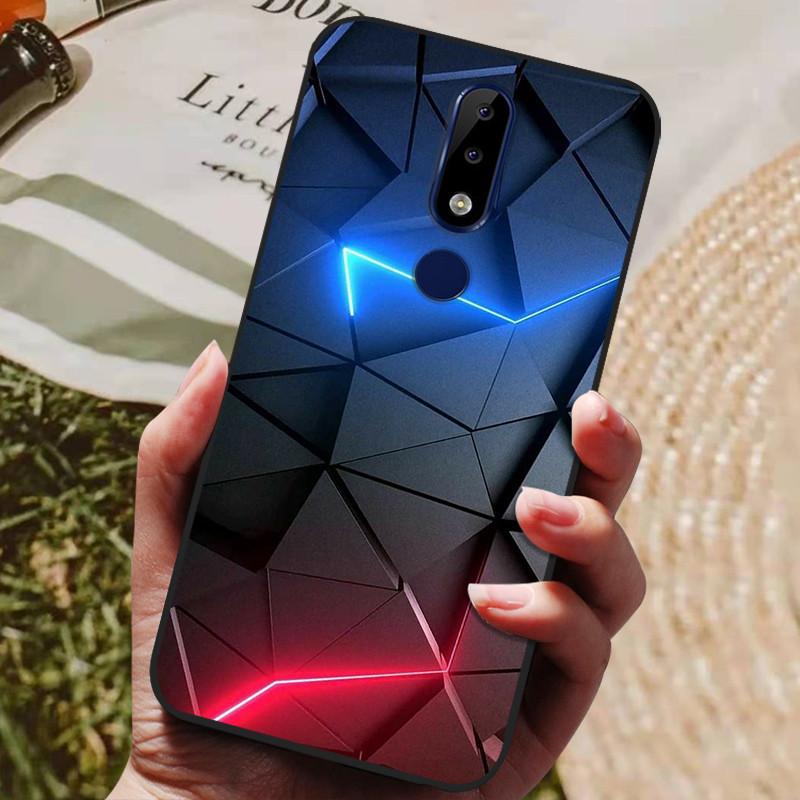 For Nokia 3.1 Case Silicon Back Cover Phone Case For Nokia 3.1 Cases Soft bumper Funda for Nokia3.1 Bag Protective Coque