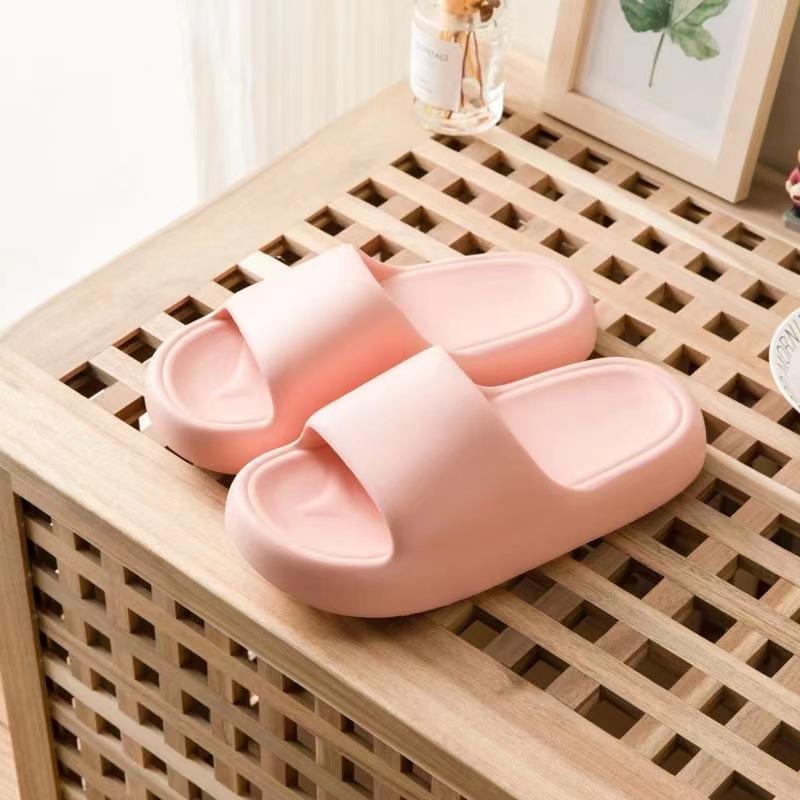 indoor slippers women's summer light couple non-slip bath bathroom thick bottom home cool slippers men
