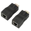 4K HDMI-compatible Extender Extension up to 30m Over CAT5e / 6 UTP LAN Ethernet Cable RJ45 Ports LAN Network