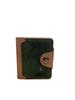 @ Wallet Leather Holder Brown & Green Color For Men 126Gm Zr-7012-60%Off