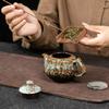 Japanese Style Kiln Change Ceramic Teapot Home Kung Fu TeaPot Tea Kettle Teaset Porcelain Teapot Traditional Chinese Teaware