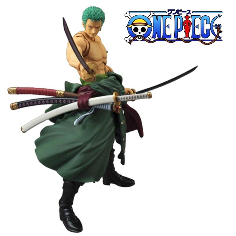 Pirate Action Figure Mh New World Three Sword Style 18cm Pvc Model Desktop Decoration Wholesale