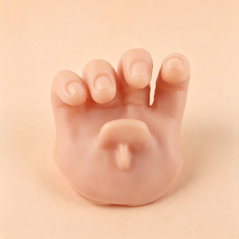 Realistic Fake Hand Prop Artificial Hand Model Stage Magic Trick Simulation Hand For Halloween Magician Performance Party Show