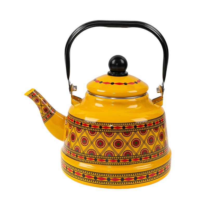 Shangqi Retro Enamel Pear Kettle