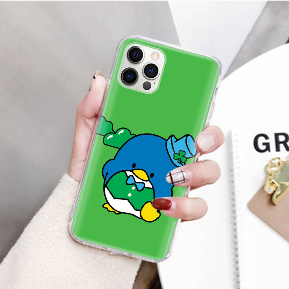 JZ8 Tuxedosam Transparent Case for Samsung A04 A14 A23 M33 M53 Realme 10 9 C35 C55 VIVO Y02 X80 Infinix Hot 30 Note 11 Tecno Spark 8P Pro