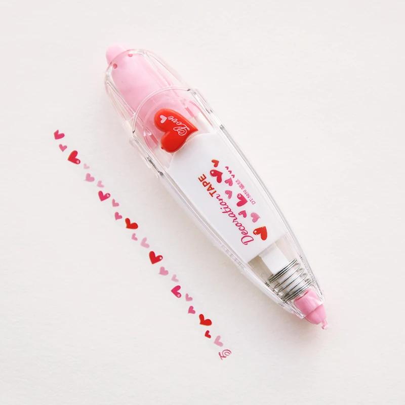 Marcador de Calendário Não Tóxico Material Escolar Brinquedos Fita Corretiva de Pressão Múltiplos Estilos Disponíveis Adesivos Decorativos Kawaii para Scrapbooking