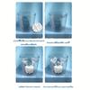 Mini washing machine suitable for socks, underwear, compact ultrasonic turbine washing machine travel and home laundry equipment