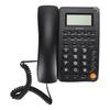 Desktop Telephone Big Button Corded Landline Telephone 16 Bit HD Screen Wired Phone for Home Hotel