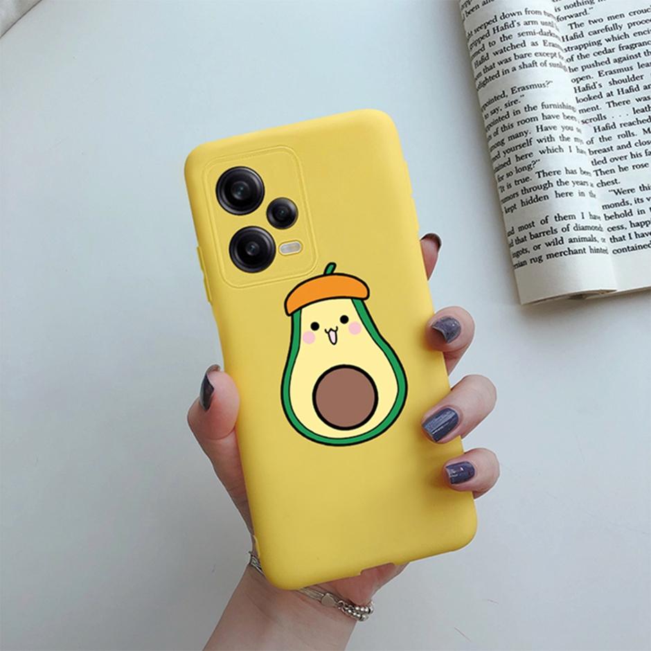 For Redmi Note 12 Pro Plus Case Cover TPU Silicone Shell for Xiaomi Redmi Note12 Pro 5G Phone Case Note 12Pro Plus Cartoon Funda