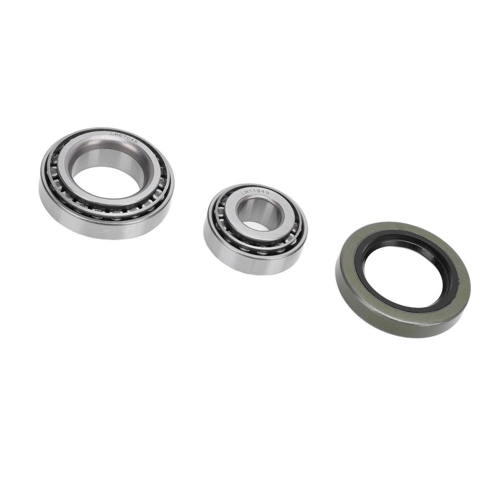 5PCS Trailer Wheel Bearing Kit Steel Alloy Trailer Axle Wheel Hub Bearings Set with Protector and Oil Seal