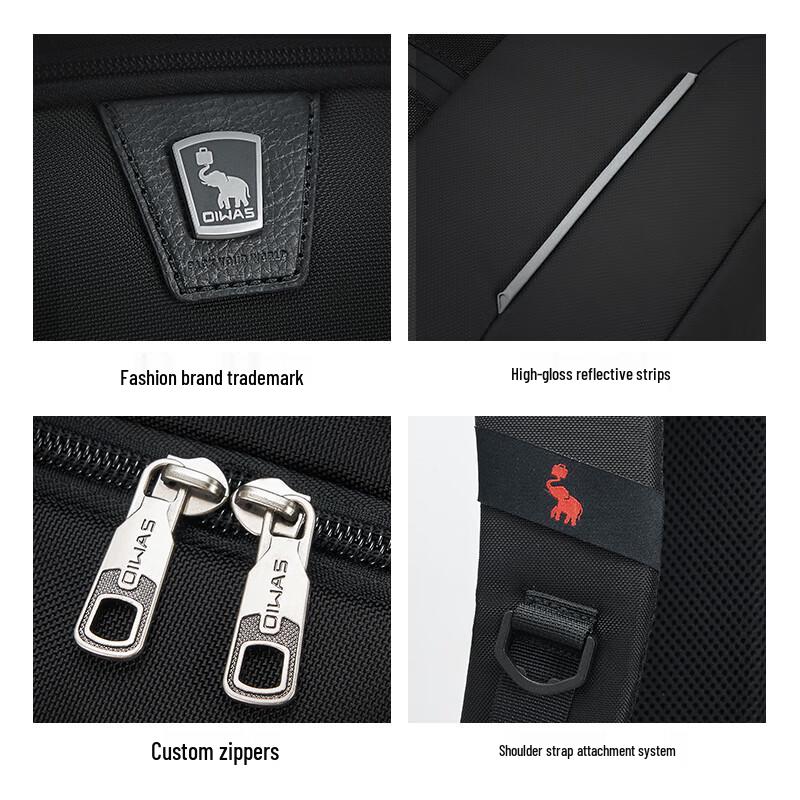 Aiwashi Twin Towers 17.3-inch Laptop Backpack