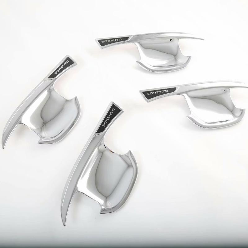 For Kia Sorento MQ4 Car Door Handle Cover Door Bowl Protector Molding Trim Stickers Auto Styling Accessories