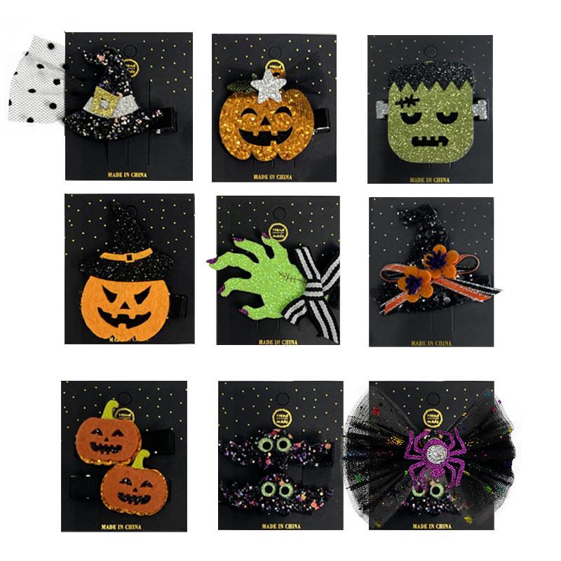 Halloween Haarbänder für Haustiere mit skurrilen Kürbis- und Spinnenaccessoires für Hunde und Katzen