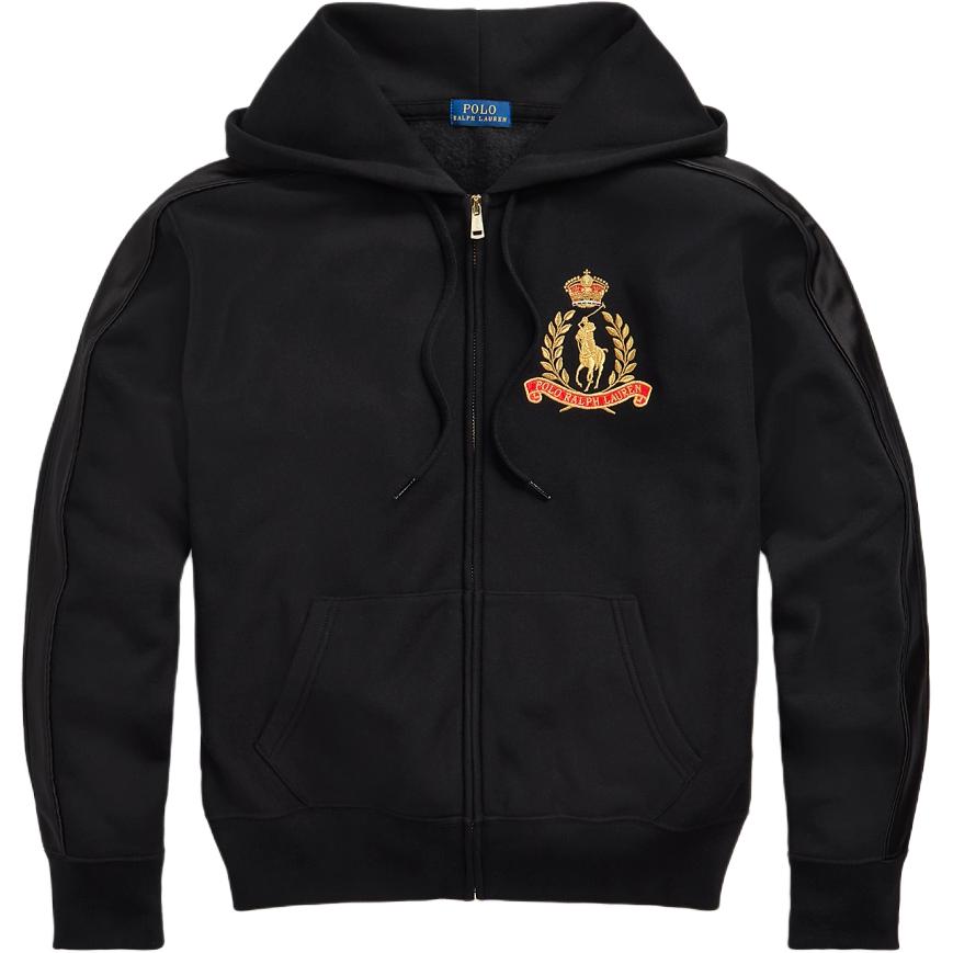 Ralph Lauren Fleece Full-Zip Hooded Long Sleeve Sweatshirt Women 211830471-001 XS