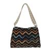 Retro Trendy Women's Canvas Tote Bag Casual Fashionable Crossbody Bag Ideal For Daily Use