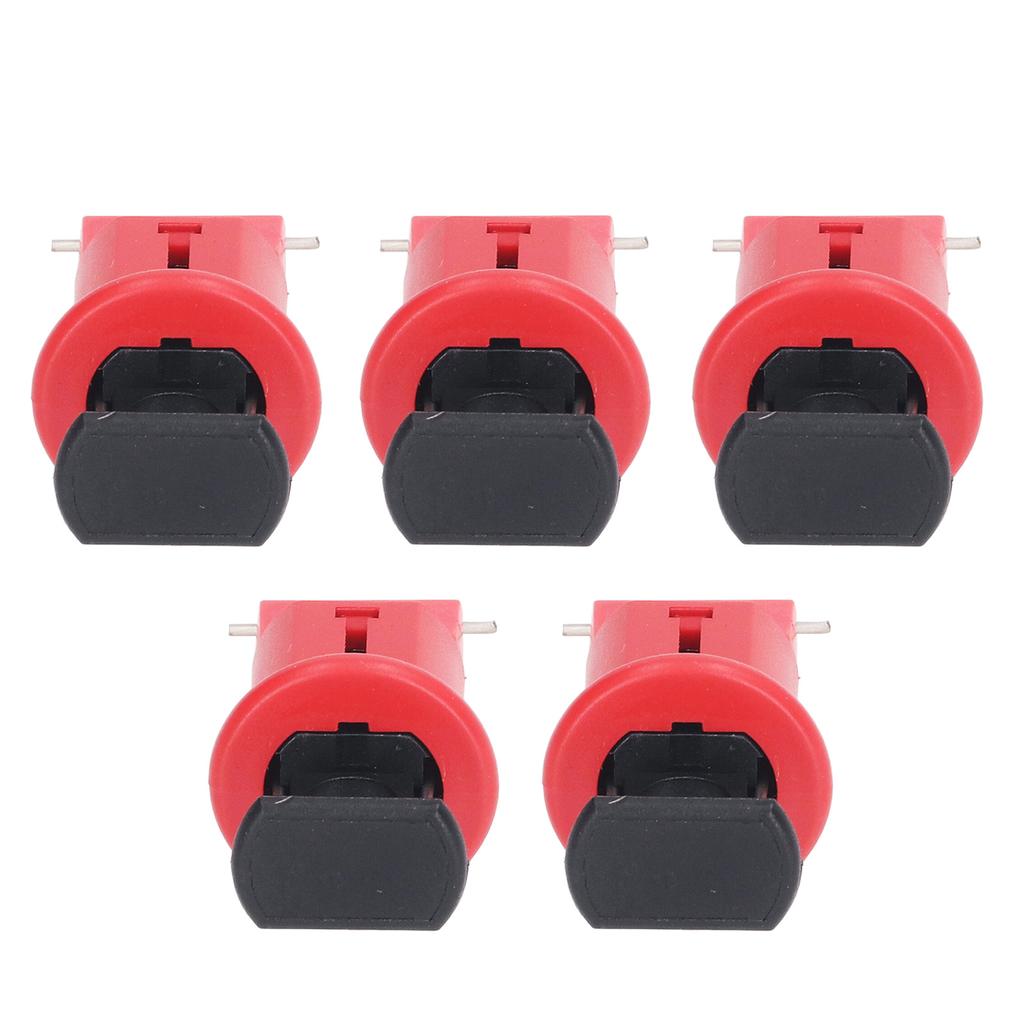 5Pcs Electrical Circuit Breaker Lockout Pin Outward Miniature Insulation Lock for Industrial Power Isolation Area