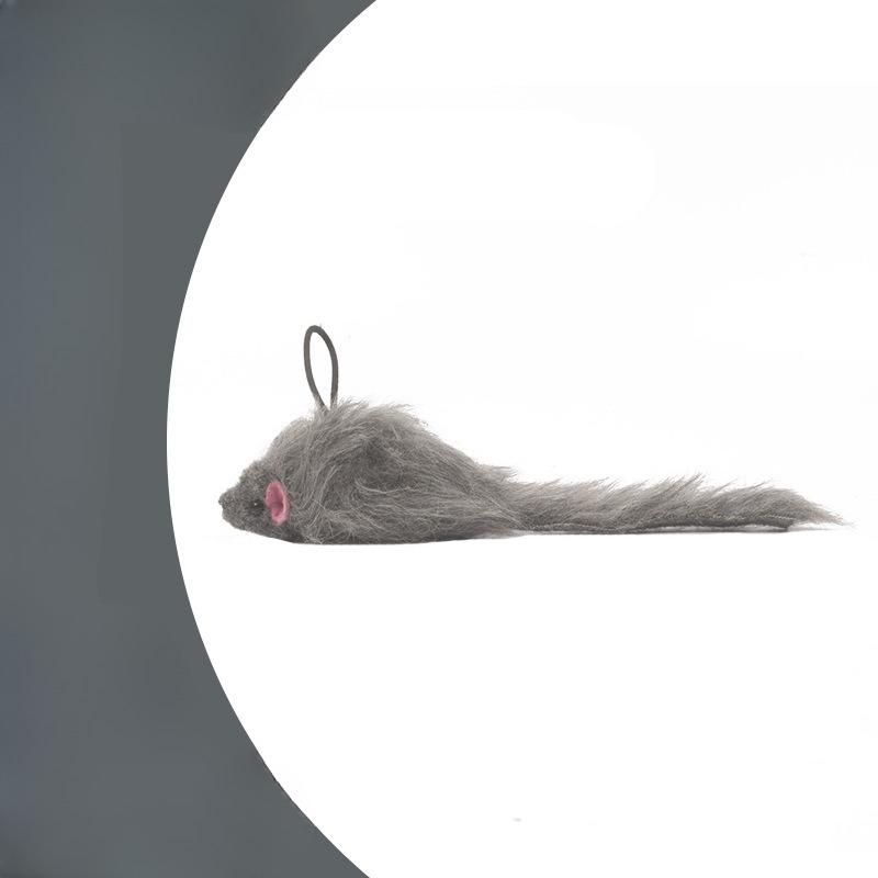 

Треугольный зажим для подвешивания на дверь, Маленькая мышка играет с кошачьей игрушкой-качелью, Мышка играет с кошачьей палочкой, Подвесная эластичная кошачья игрушка Replace the mouse head