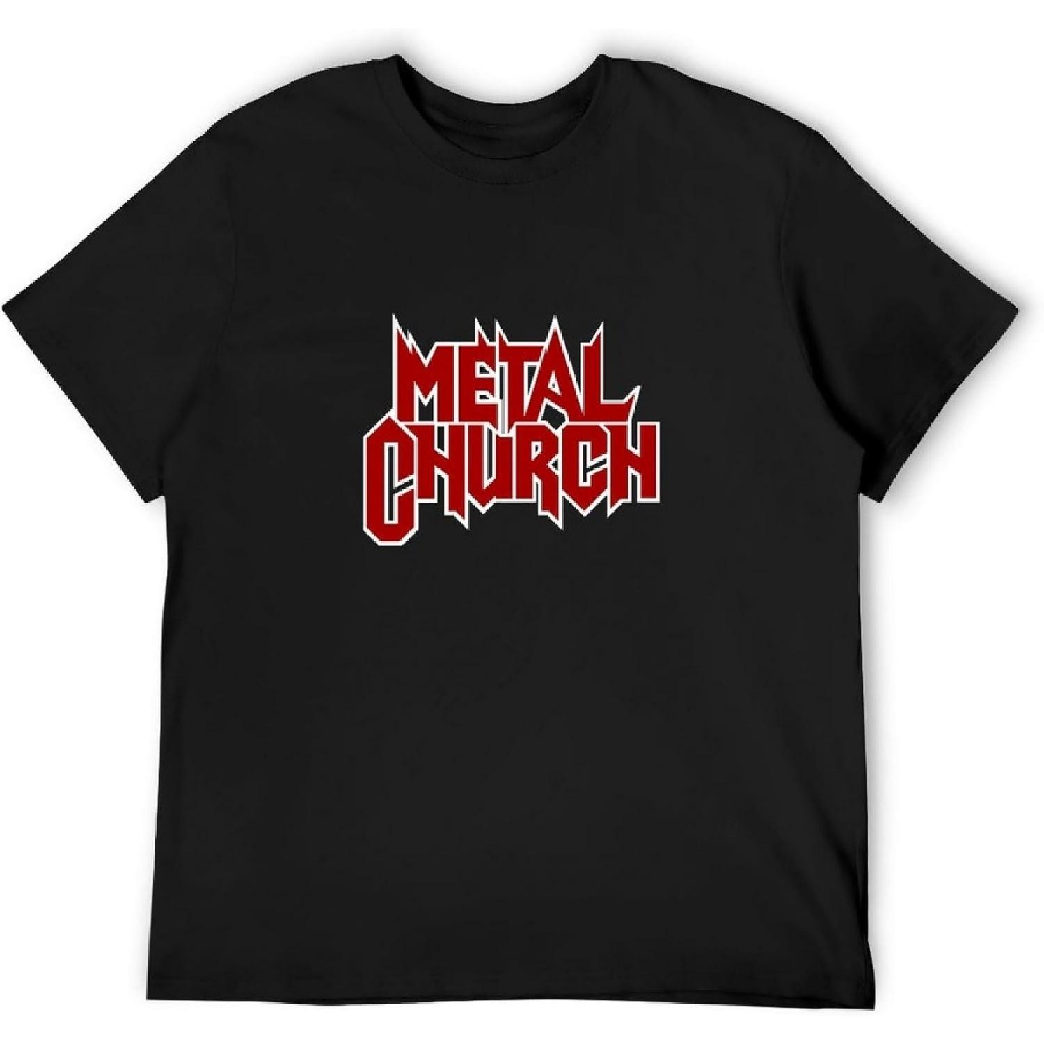 

RKICAV Men s T Shirt Metal Church Crew-Neck t-Shirt XXXXXL різнокольоровий