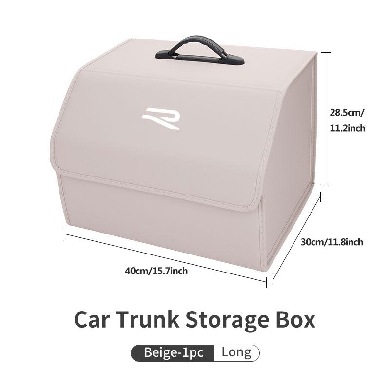 2026 Hot For VOLKSWAGEN VW Leather Car Trunk Fold Large Capacity Organizer Bag Storage For Volkswagen VW Beetle CC B5 B6 B7 EOS