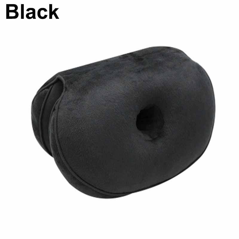 New Dual Comfort Orthopedic Cushion Pelvis Pillow Lift Hips Up Seat Cushion Multifunction Plush Cushion Latex Granules Memory Foam Folding Pad
